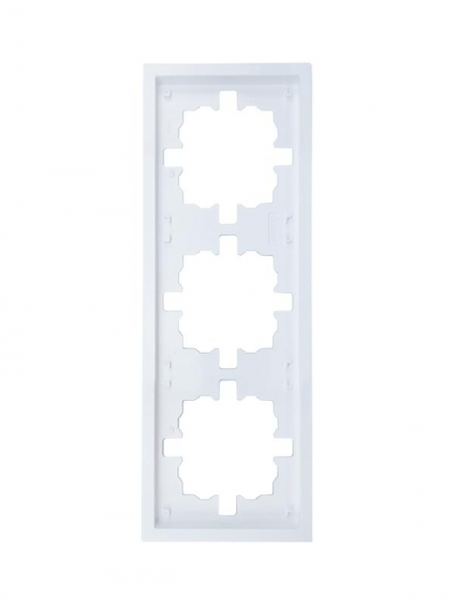 Рамка 3-мест. горизонт. ZIMA бел. LEZARD 704-0200-148 704-0200-148