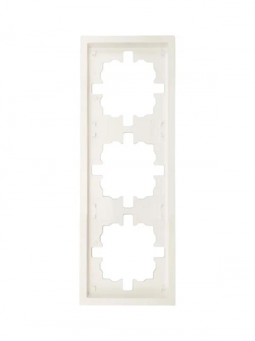 Рамка 3-мест. горизонт. ZIMA слон. кость LEZARD 704-9000-148 704-9000-148