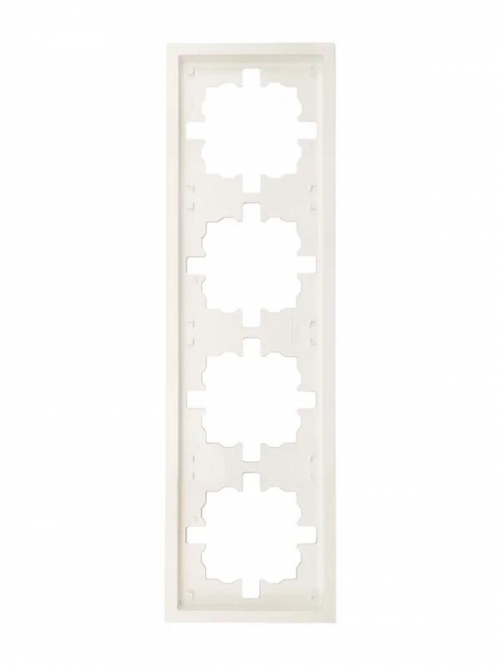 Рамка 4-мест. горизонт. ZIMA слон. кость LEZARD 704-9000-149 704-9000-149