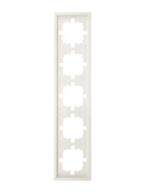 Рамка 5-мест. горизонт. ZIMA слон. кость LEZARD 704-9000-150 704-9000-150