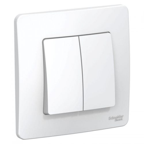 Выключатель 2-кл. СП Blanca 10А IP20 (сх. 5) 250В бел. SE BLNVS010501 BLNVS010501