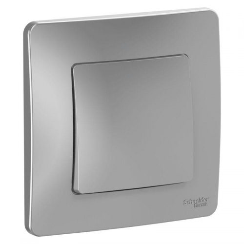 Переключатель проходной 1-кл. СП Blanca 10А IP20 (сх. 6) 250В алюм. SE BLNVS010603 BLNVS010603