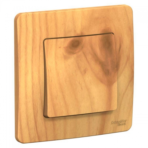 Переключатель проходной 1-кл. СП Blanca 10А IP20 (сх. 6) 250В ясень SE BLNVS010605 BLNVS010605