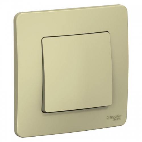 Выключатель 1-кл. СП Blanca 10А IP20 (сх. 1) 250В беж. SE BLNVS010107 BLNVS010107