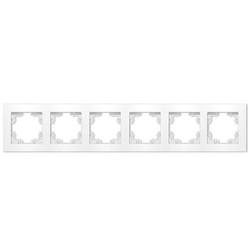 Рамка 6-м Афина универс. бел. Universal A1043 A1043