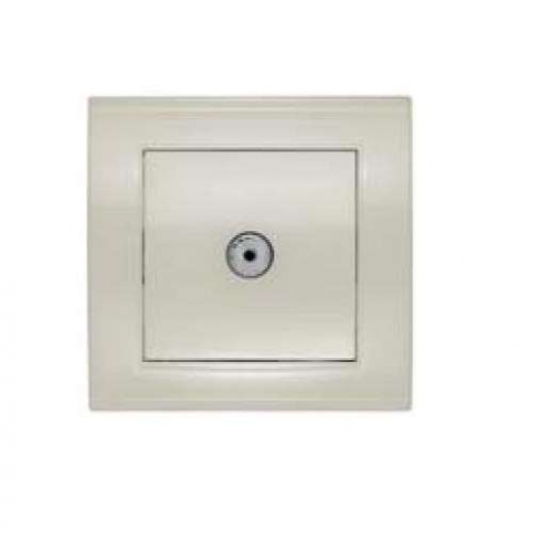 Розетка телевизионная TV 1-м СП Бриллиант сл. кость UNIVersal 7948790 7948790