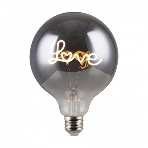 Лампа светодиодная филаментная Loft 271 G125 4Вт 3000К E27 Voltega 8523 8523