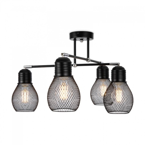 Люстра Kaisa Е27х4 60Вт IP20 Freya FR5069PL-04B FR5069PL-04B