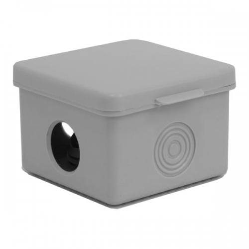 Коробка распределительная ОП 65х65х50мм 4 каб. вводов IP54 сер. TOKOV ELECTRIC TKE-KR-65-65-50-C06 TKE-KR-65-65-50-C06