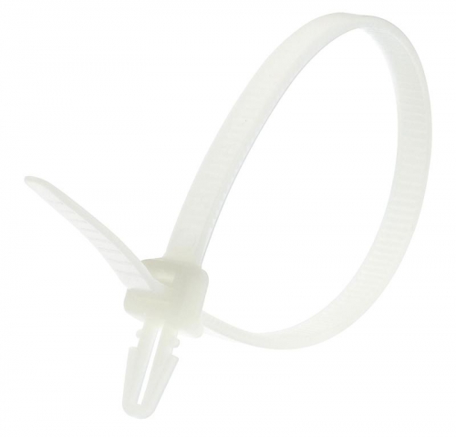 Хомут кабельный нейлоновый с анкером бел. 3.6х150 (уп.100шт) TOKOV ELECTRIC TKE-HNB-3.6-150-W/100 TKE-HNB-3.6-150-W/100
