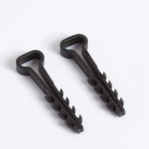 Дюбель-хомут для плоского кабеля 6-14мм черн. (уп.100шт) TOKOV ELECTRIC TKE-DH-6-14-PK-C05 TKE-DH-6-14-PK-C05