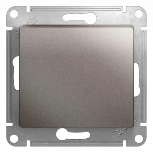 Выключатель 1-кл. СП Glossa 10А IP20 (сх. 1) 10AX механизм платина SE GSL001211 GSL001211