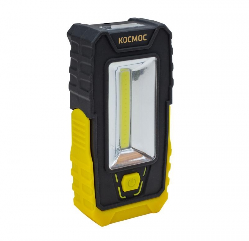 Фонарь 5Вт СОВ 3LED клипса для крепл. магнит поворотная подставка 3хААА КОСМОС KocAu6006COB 13.03.2026