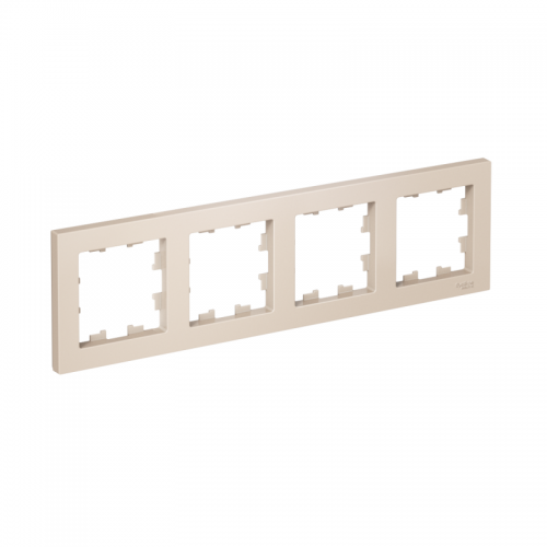 Рамка 4-м Atlas Design универс. беж. SchE ATN000204 ATN000204