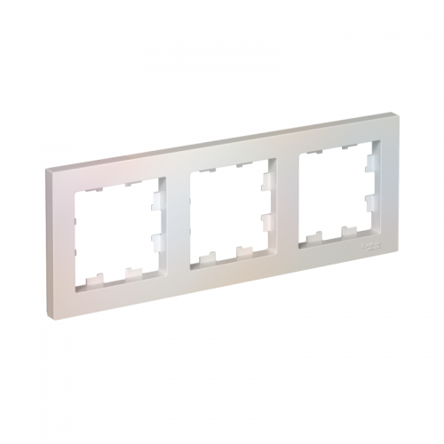 Рамка 3-м Atlas Design универс. жемчуг SchE ATN000403 ATN000403