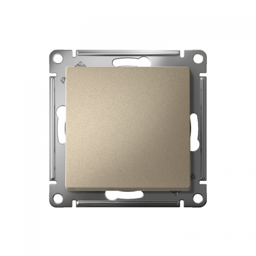 Механизм выключателя 1-кл. СП Atlas Design 10А IP20 (сх. 1) 10AX с самовозвратом шампань SchE ATN000515 ATN000515