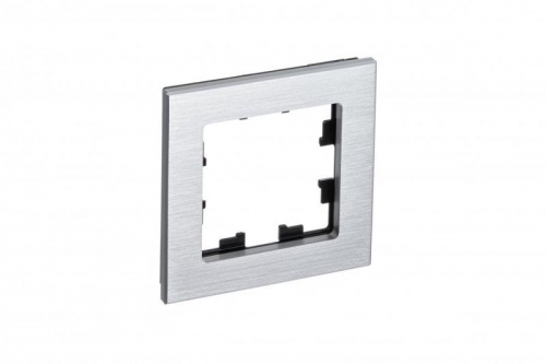 Рамка 1-м AtlasDesign Nature метал. серебр. SE ATN312101 ATN312101