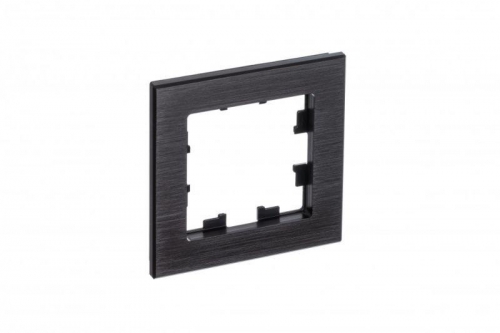 Рамка 1-м Atlas Design NATURE металл оникс SchE ATN312301 ATN312301