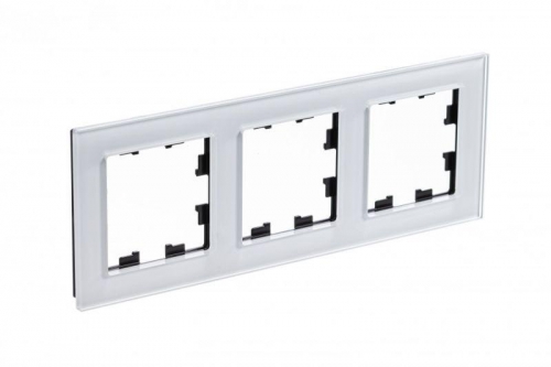 Рамка 3-м AtlasDesign Nature стекло бел. SE ATN320103 ATN320103