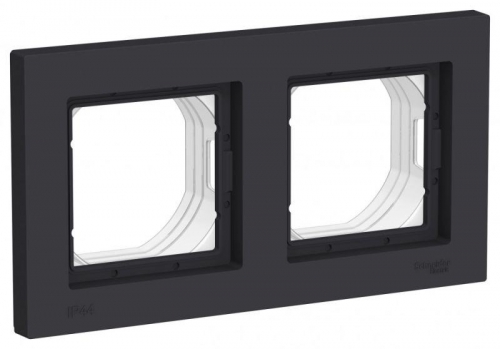 Рамка 2-м AtlasDesign Aqua IP44 карбон SE ATN441002 ATN441002