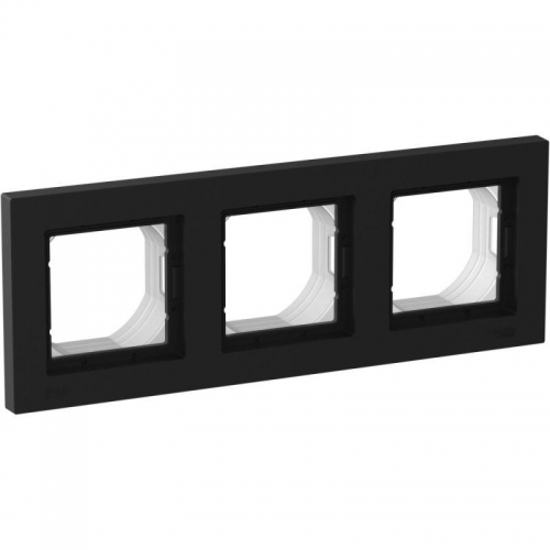 Рамка 3-пост. ATLASDESIGN AQUA IP44 карбон SchE ATN441003 ATN441003