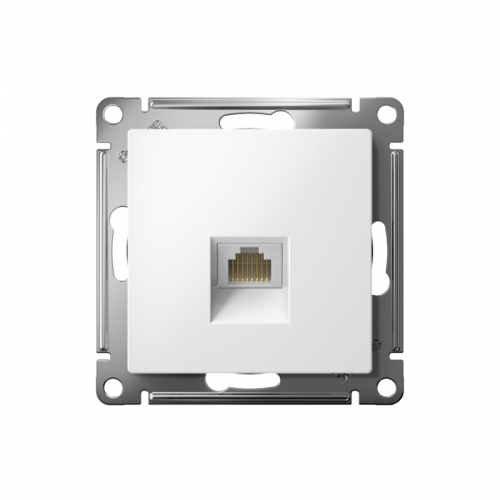 Розетка компьютерная AtlasDesign RJ45 кат.5E механизм лотос SE ATN001383 ATN001383