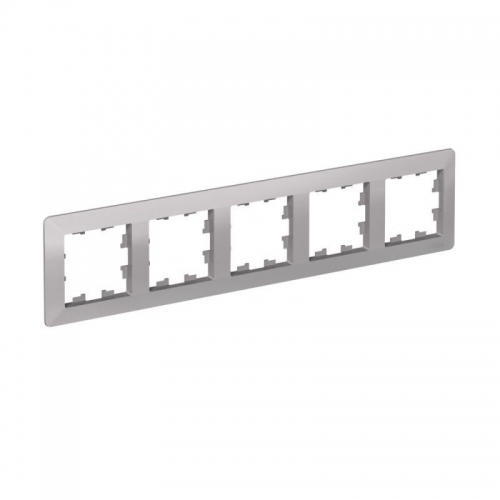 Рамка 5-м AtlasDesign Air алюм./дым. черн. SE ATN220305 ATN220305