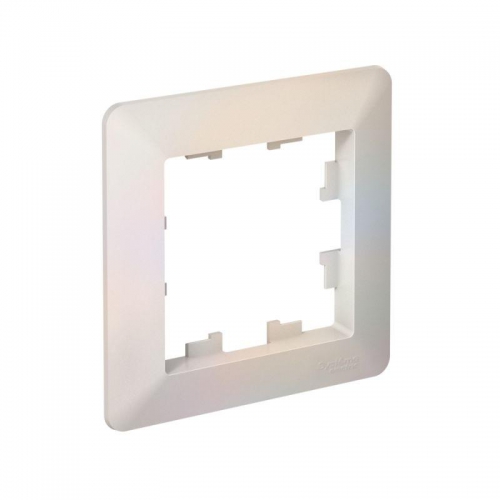 Рамка 1-м AtlasDesign Air жемчуж./дым. бел. SE ATN220401 ATN220401