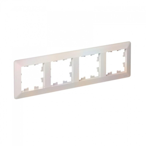 Рамка 4-м AtlasDesign Air жемчуж./дым. бел. SE ATN220404 ATN220404