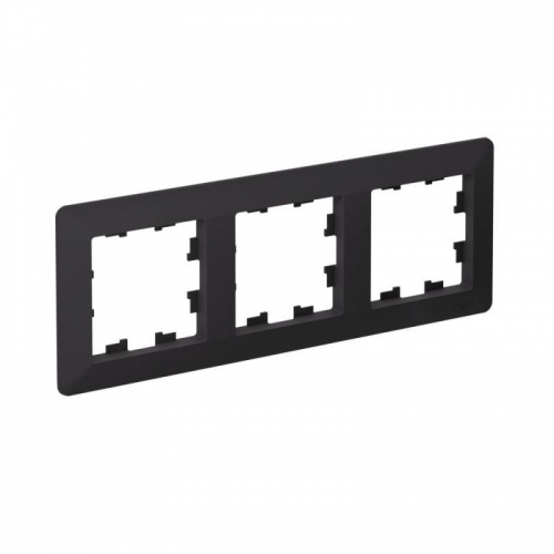 Рамка 3-м AtlasDesign Air карбон/дым. черн. SE ATN221003 ATN221003