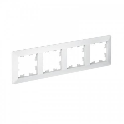 Рамка 4-м AtlasDesign Air лотос/дым. бел. SE ATN221304 ATN221304