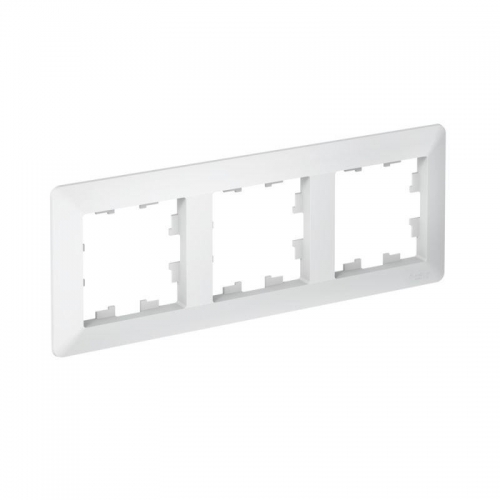 Рамка 3-м AtlasDesign Air лотос/дым. бел. SE ATN221303 ATN221303