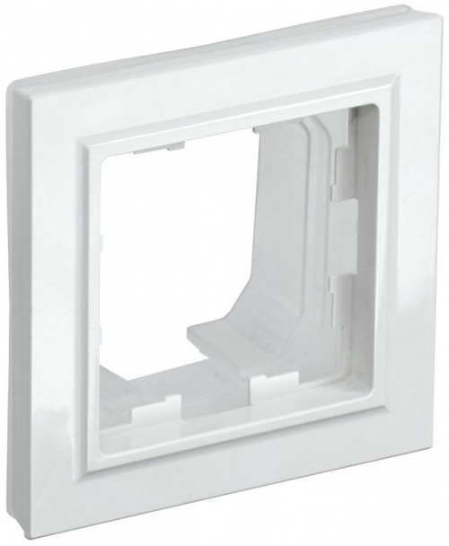 Рамка 1-м IP44 BRITE РУ-1-БрБ-44 бел. IEK BR-M12-44-K01 BR-M12-44-K01