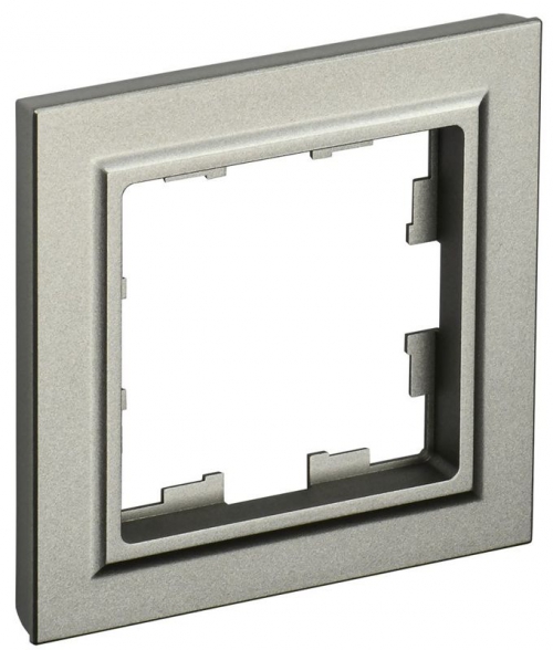 Рамка 1-м BRITE РУ-1-БрШ шампань IEK BR-M12-K37 BR-M12-K37