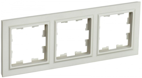 Рамка 3-м BRITE РУ-3-БрКр беж. IEK BR-M32-K10 BR-M32-K10