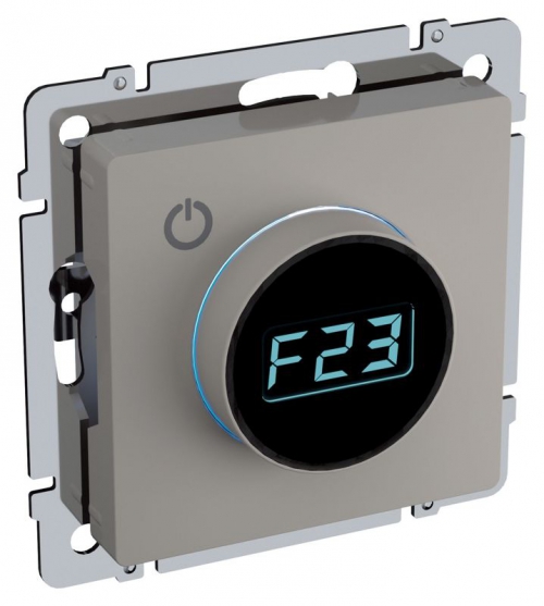 Термостат электронный с индикацией BRITE СП IP20 ТС10-1-БрКр беж. IEK BR-RT11-K10 BR-RT11-K10