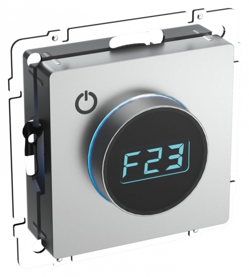 Термостат электронный с индикацией BRITE СП IP20 ТС10-1-БрА алюм. IEK BR-RT11-K47 BR-RT11-K47