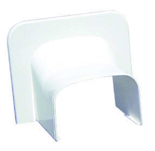 Ввод в стену прямой РКК-74х55 Арктика бел. Ruvinil ПВС-74х55 ПВС-74х55