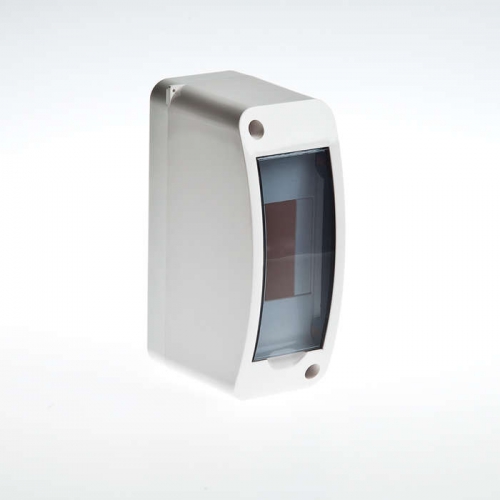 Бокс ОП Тусо 2мод. IP40 бел. /прозр. двер. Рувинил 68302 68302