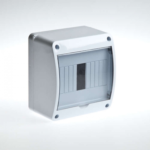 Бокс ОП Тусо 6мод. IP40 бел./прозр. двер. Рувинил 68306 68306