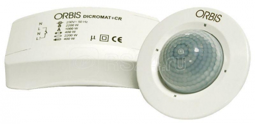 Датчик присутствия DICROMAT + CR 230В Orbis OB134512 OB134512