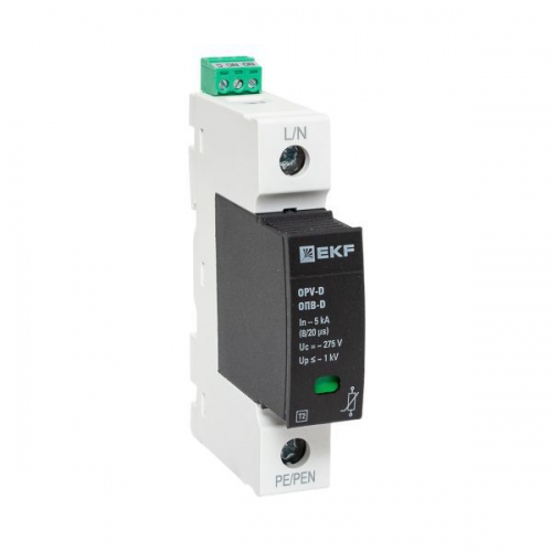 Ограничитель перенапряжения имп. ОПВ-Д1 EKF opv-d1 opv-d1