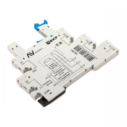 Разъем для реле РM slim 23/1 AVERES EKF rms-23-1 rms-23-1