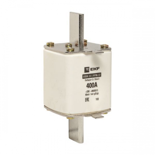 Вставка плавкая ППН-37 400/400А габарит 2 PROxima EKF fus-37/400 fus-37/400