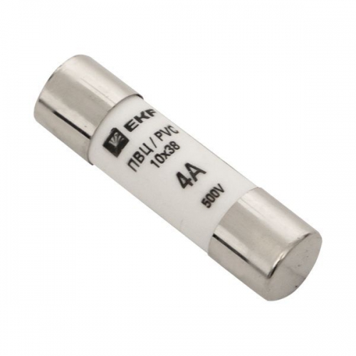 Вставка плавкая цилиндрическая ПВЦ 10х38 4А EKF pvc-10x38-4 pvc-10x38-4