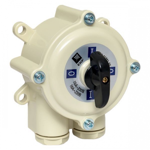 Выключатель пакетный ПВ 2-16 М1 пл. IP56 EKF pv-2-16-4 pv-2-16-4