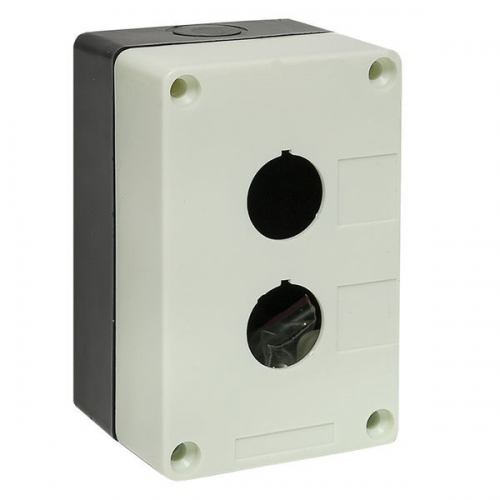 Корпус КП 102 2 кнопки белый EKF cpb-102-w cpb-102-w