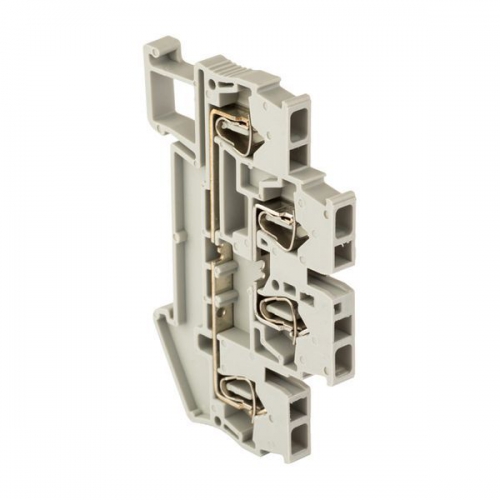 Колодка клеммная JXB-ST-4 32А двойная пружинная сер. PROxima EKF plc-jxb-st-4-4-2 plc-jxb-st-4-4-2