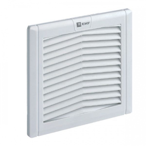 Решетка вентиляционная с фильтром 124x124мм IP54 PROxima EKF EXF52 EXF52