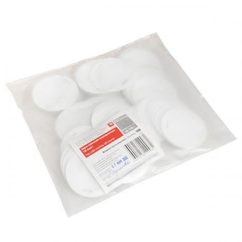 Бирка кабельная маркировочная У-135 (круг) (уп.100шт) EKF mt-135-r mt-135-r